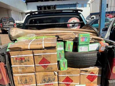 Três veículos são apreendidos com R$ 85 mil em contrabando