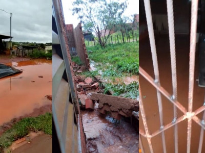 Defesa Civil faz força-tarefa após temporal com alagamentos