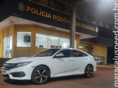 PRF recupera dois veículos neste domingo em Sidrolândia