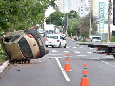 Com 450 acidentes de trânsito, Afonso Pena é a via mais perigosa