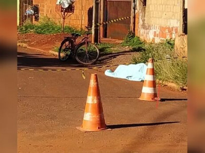 Homem é assassinado a facadas no meio da rua em Sidrolândia