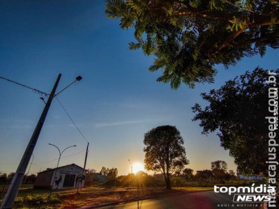 Sextou com chuva e muito calor em MS