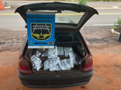 Carga de descaminho é apreendida pela Polícia na MS-379