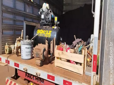 Depósito de itens furtados é fechado em Dourados 