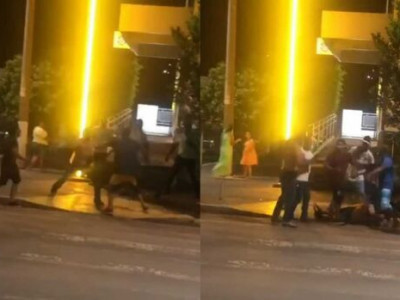 Homem desmaia após levar soco durante briga em Camapuã