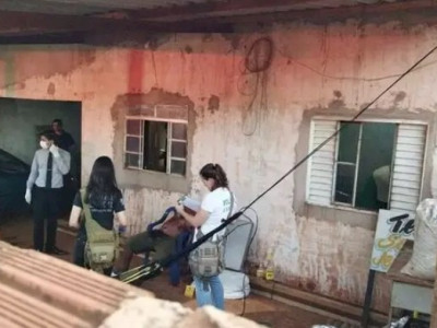 Homem morre após ser atingido por golpes de facão no interior