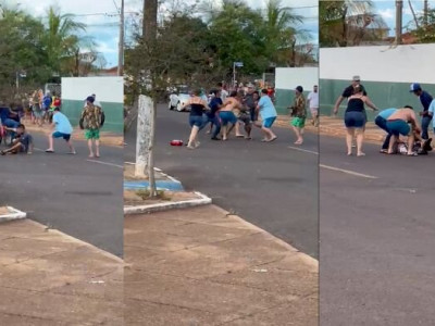 Homem prende mulher e filha em quarto e ateia fogo na casa