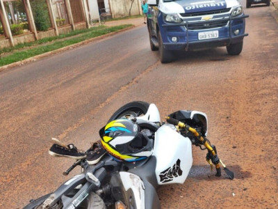 Perseguição termina com homem preso e moto roubada recuperada