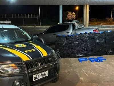 Polícia apreende mais de uma tonelada de maconha na fronteira 