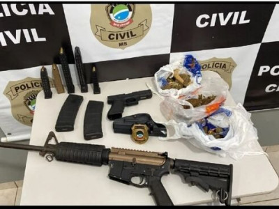Acusado de tentar executar homem na fronteira é preso com fuzil