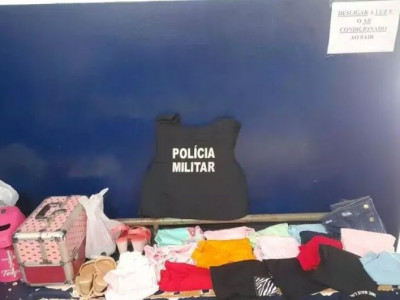 Casal é preso após furtar boutique na fronteira 