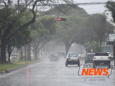 MS está em alerta por chuvas intensas até quinta-feira