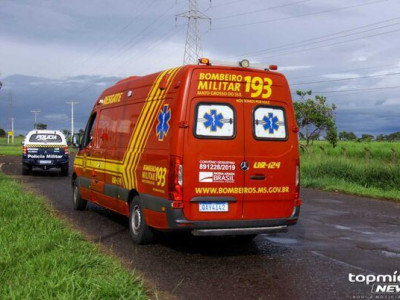 Homem briga com vizinho e toma facada no rosto em Campo Grande