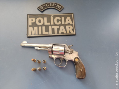 Homem é detido por porte ilegal de arma de fogo em Caarapó