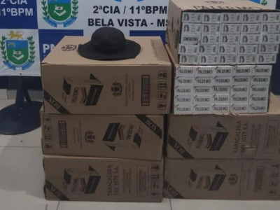 Homem é preso após ser flagrado com carga de contrabando