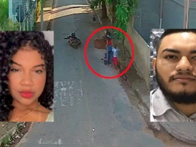 Jovem é morta a facadas de mãos dadas com o filho 