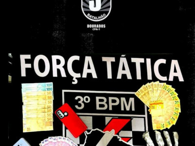Jovem é preso acusado de vender de maconha em Dourados