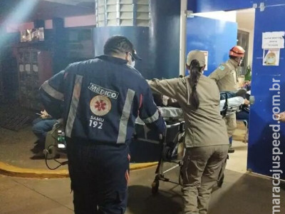 Jovem leva facada na nuca em Dourados 