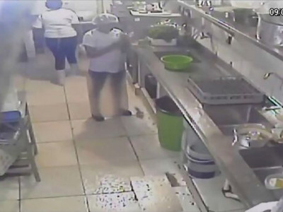 Panela explode e mata mulher no primeiro dia de trabalho