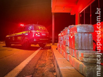 PRF apreende 217 Kg de pasta base de cocaína em Paranaíba