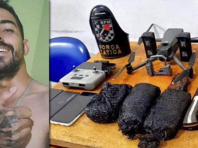 Charles tinha de tráfico a homicídio na ficha criminal