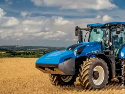 Empresa do MS tem primeiro trator movido a biometano do Brasil