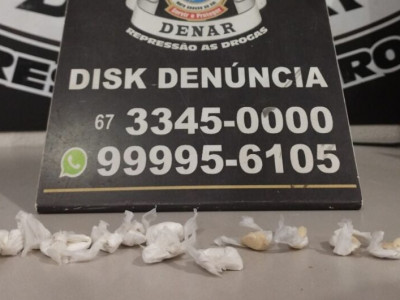 Mulher é presa por tráfico de drogas pela quinta vez