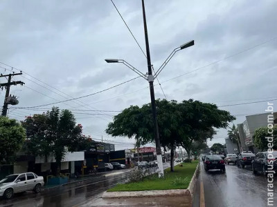 Nova frente fria chega com chuva fraca na região sul de MS