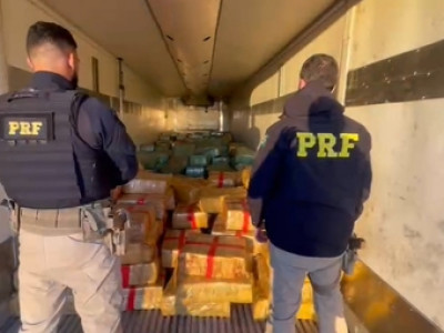 PRF apreende 14,9 toneladas de maconha em Nova Alvorada do Sul