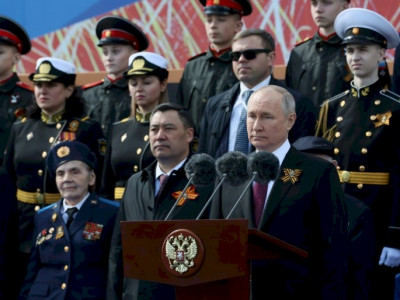Putin promete vitória contra a Ucrânia em desfile militar em Moscou