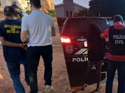 Dois são presos suspeitos de roubos e furtos em série