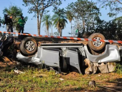 Empresário morto após capotamento na BR-262 é identificado