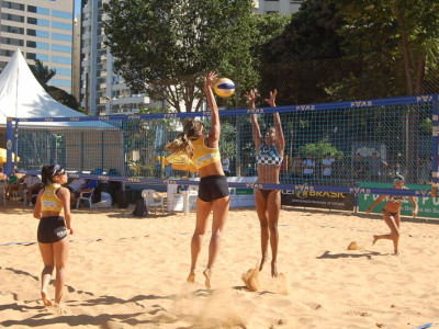 Estadual de vôlei de praia define campeões da 2ª etapa 