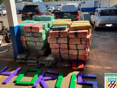 Operação Hórus apreende 3,2 toneladas de maconha na fronteira