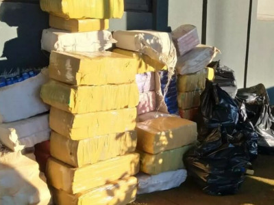 Patrulha Rural apreende mais de uma tonelada de maconha