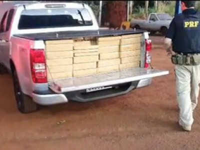 PRF apreende 1.6 tonelada de maconha em Rio Brilhante
