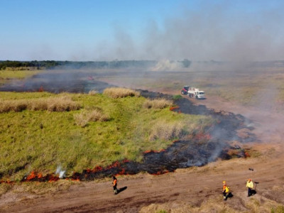 Ação integrada e treinamento contribuem para prevenção de incêndios florestais em MS