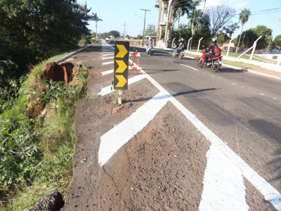 Ainda em análise, projeto para recuperar erosão segue parado