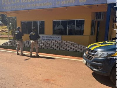 PRF apreende 431 Kg de cocaína em Paranaíba (MS) 