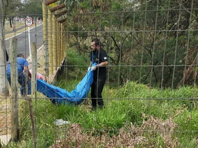 Cadáver com sinal de facada é encontrado em área de vegetação
