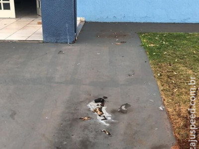 Explosivo é lançado contra pelotão da PM de Rio Brilhante