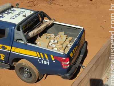 PRF apreende 148 Kg de cocaína em Paranaíba (MS) 