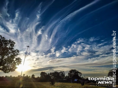 Segunda-feira será fresquinha em Mato Grosso do Sul
