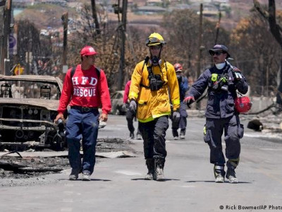 Sobe para 111 número de mortos nos incêndios no Havaí