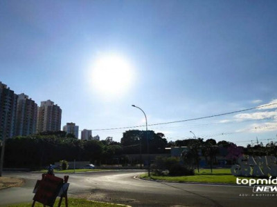 Calorão volta com tudo e temperaturas ultrapassam os 40°C em MS