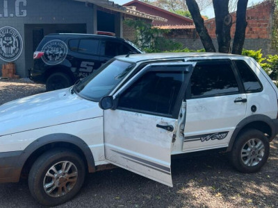 Carro furtado por adolescente é recuperado em Anastácio 
