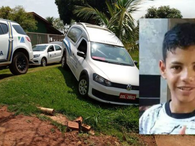Corpo de Kauan é retirado de riacho em Campo Grande