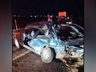 Homem morre em acidente após tentar ultrapassagem em Coxim