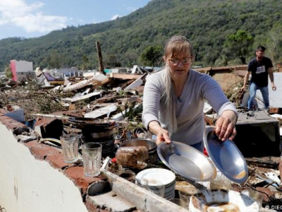 Número de mortos por ciclone no sul do Brasil sobe para 42