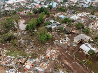 Rio Grande do Sul tem sete rodovias bloqueadas